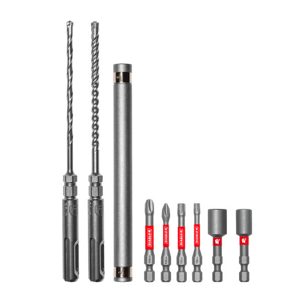Diablo DMAPL9910-S9 9pc Concrete Anchor Drive Installation Set (9-Piece)