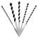 Diablo DMAMM1190-S5 5 pc Multi-Material Carbide-Tipped Hammer Drill Bit Set (5-Piece)