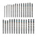 Diablo DMD-S29 29 pc Metal Demon™ Drill Bits Set for Mild, Hardened and Stainless Steels