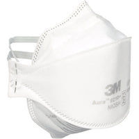 3M Aura 9210+ N95 Particulate Respirator Mask, White, Standard