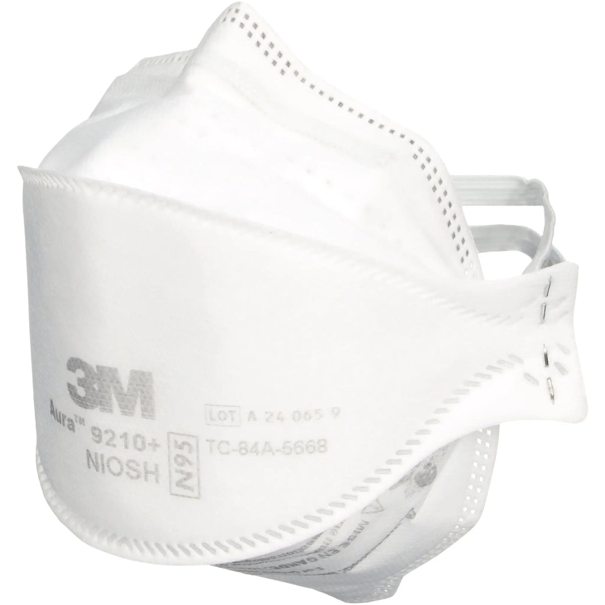 3M Aura 9210+ N95 Particulate Respirator Mask, White, Standard