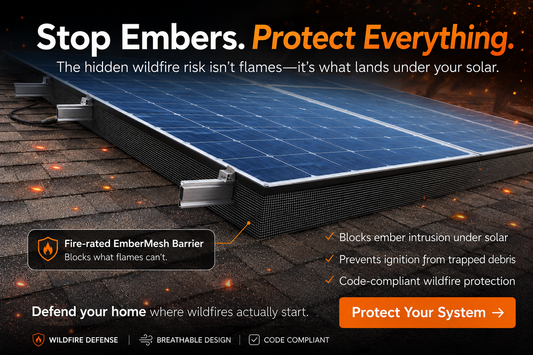 SolEmber™ Wildfire & Wildlife Barrier