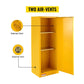 Large Yellow 35-Inch Heavy-Duty Flammable Welded Fireproof Storage Cabinet (SAK52837)