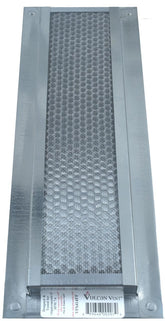 Honeycomb matrix and stainless steel mesh