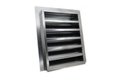 Galvanized steel volume control duct damper