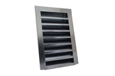 Vulcan fire-resistant gable vent used for attic ventilation