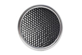 Round metal mesh speaker grille